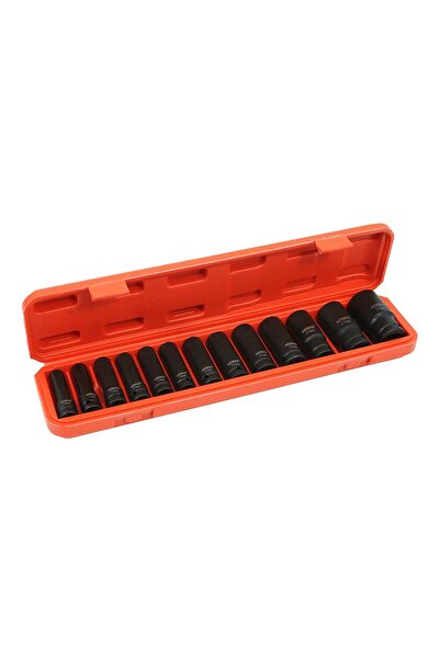 DEGET Σετ Καρυδάκια Μακριά Κρουστικά 1/2 10-32mm 13Τμχ VERKE