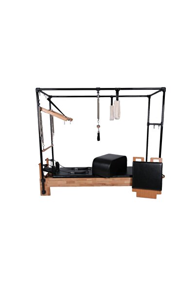 FOOT PİLATES EKİPMANLARI COMBO CADİLLAC REFORMER BLACK