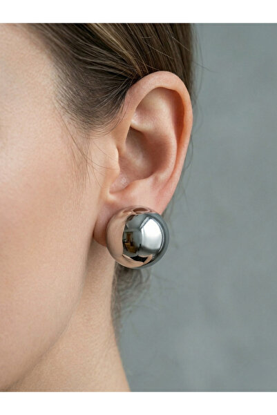 618 CONCEPT Women's Round Design Earrings