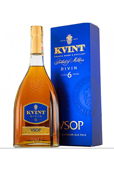 KVINT VSOP 6 years 40% 0.5L in premium box