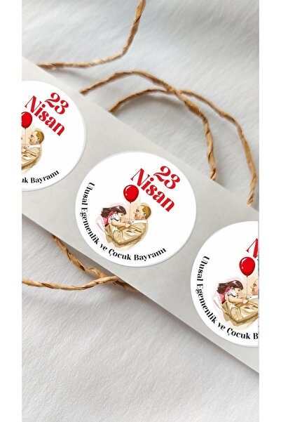 Piksel Grafik Αυτοκόλλητο για την Εθνική Ημέρα της Κυριαρχίας των Παιδιών την...