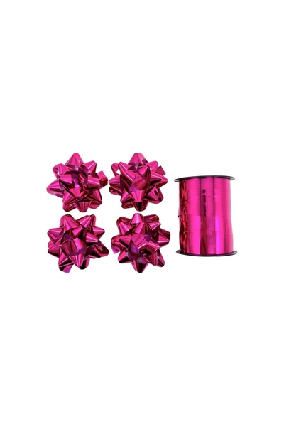AFO Set 4 Funde 5.5cm cu Adeziv si Rola 10m Siclam Metalizat