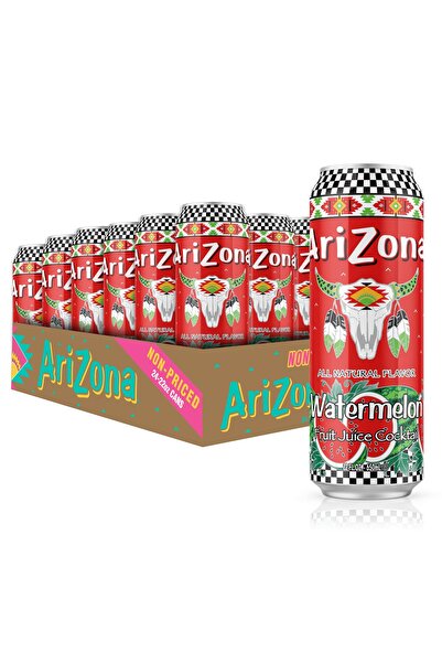 Arizona Watermelon 650ml Cans (24 Pack)