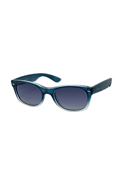 Exess EX202 8882 Mavi Degrade Polarize Unisex Güneş Gözlüğü - UV400