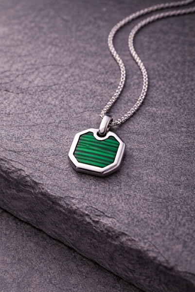 vogutima Men's Steel Necklace - Minimalist Model Stainless Steel Men's Necklace