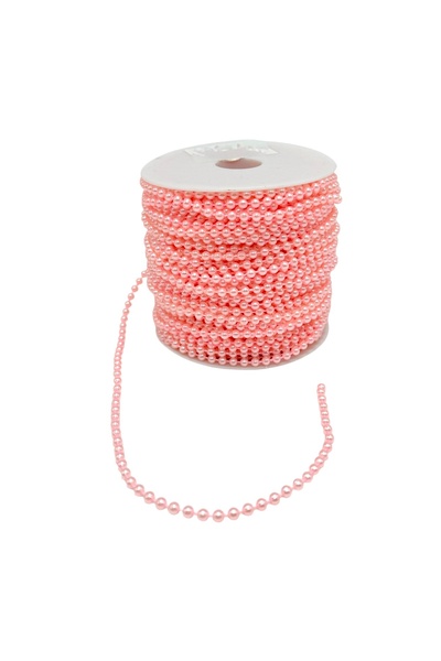 AFO Beaded String Roll 40m Pink