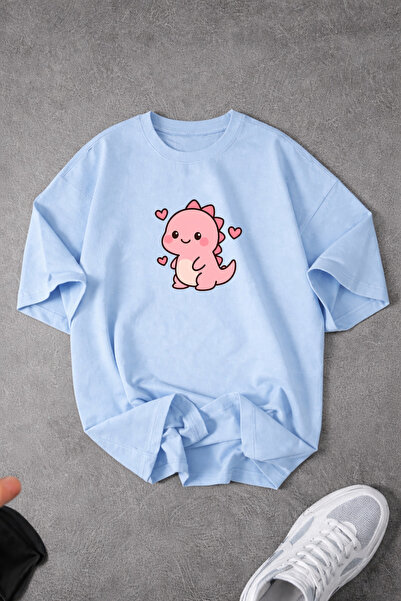 MODARİCH Tricou unisex pentru bărbați/femei DINO, cu imprimeu personalizat, s...