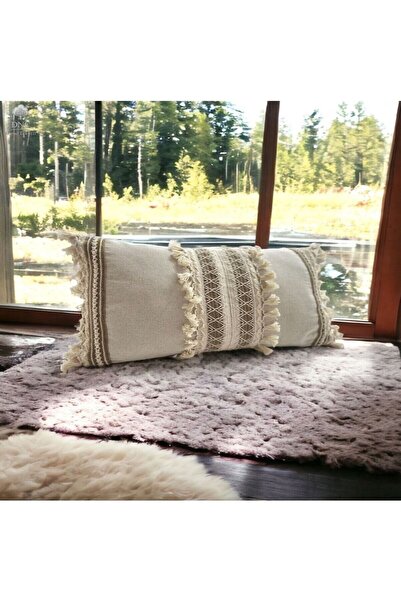 DNC home tekstil Special Design Cream Color Brown Lace Throw Pillow Cover [35...