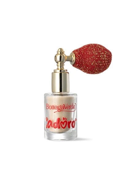 Adoro Make Up Powder Perfumed for Face and Décolleté, Golden - Adoro, 3.5 G