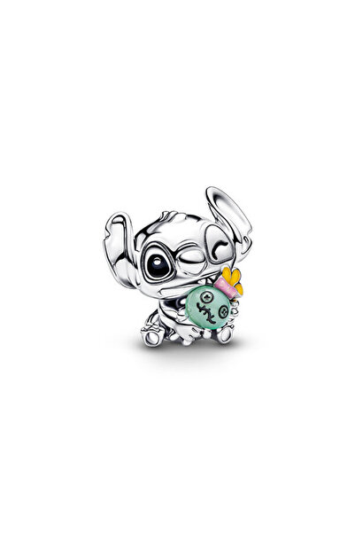 Pandora Disney Stitch ve Scrump Charm