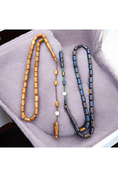 İnan Tesbih Cajuput Tree and Kuka Two-In-One Capsule Cut Rosary