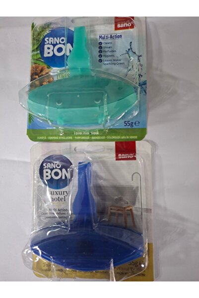 Sano 2 buc Deodorizant de toaletă SanoBon Pin si Luxury Hotel 2x 55g