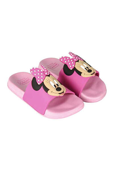 Minnie Mouse Pink Rubber Beach Slippers