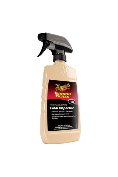 Meguiars Τελική Επιθεώρηση 473ml - Καθαριστικό Λύση για Σημάδια Αμαξώματος Αυ...