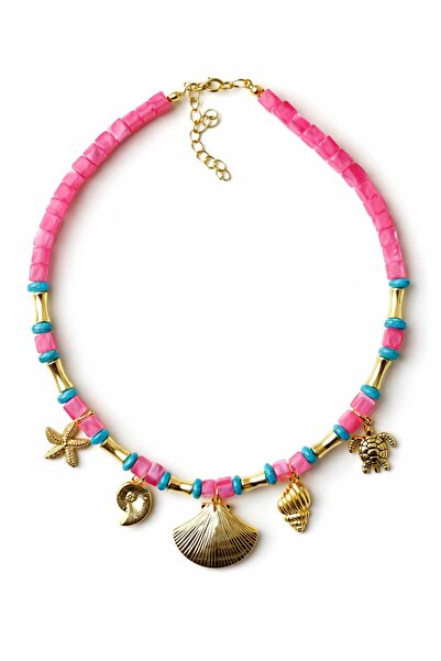 CHARMLUCKY DENİZ KABUĞU CHARM BONCUK KOLYE