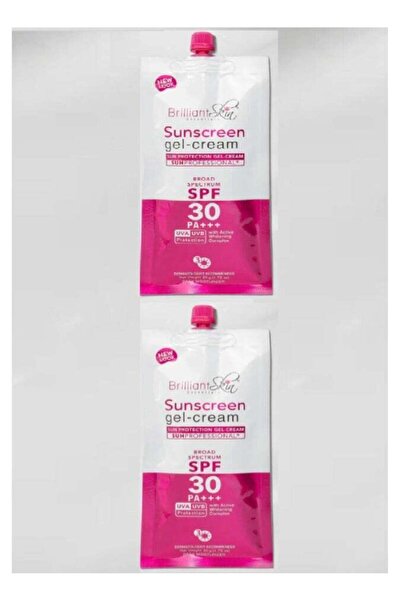 Brilliant Skin Gel Cream Sunscreen SPF 30 / 50x2 grams