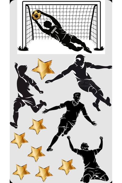 Limitless Design Futbol Temalı Dekoratif Tablo – 22x30 cm | Spor Severler İçi...