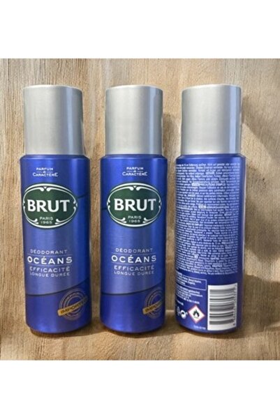 Brut Deodorant Spray Original OCEANS Pentru Bărbați, 200ml