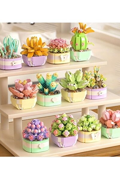 senacacollection فاجونلايف بانلوس سلسلة الزهور ليغو بلوك 1 قطعة