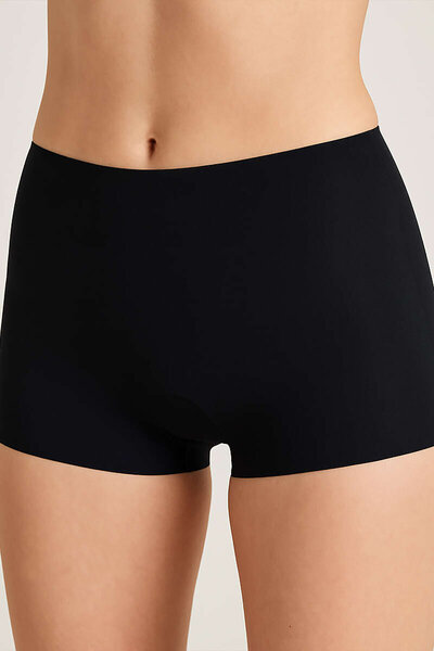 NBB Women's Laser Cut Non-Marking Regular Waist 5-Piece Basic Shorts Slip/Pan...