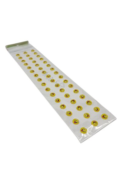 AFO Set 48 buc. Stickere Adezive Smiley Face 10mm