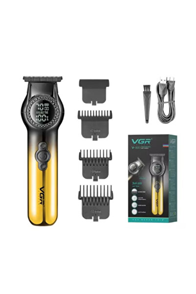 VGR Professional Hair Clipper with Two Speeds, Ceramic Blade, Digital Display...