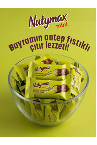 Şölen Nutymax Antep Fıstıklı Kremalı Gofret 1 Kg