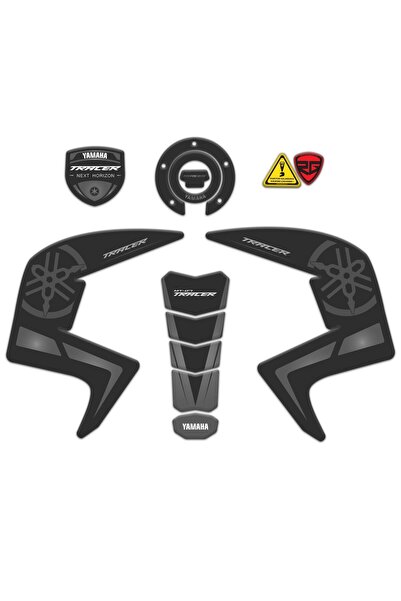 Redline Grafik Redlinegrafik MT-07 Tracer Uyumlu 2016-2019 Uyumlu Tank Pad Ko...
