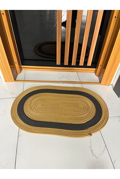 naylişhome Paie, iută, covoraș cu model pentru ușă, covoraș de baie, covoraș ...