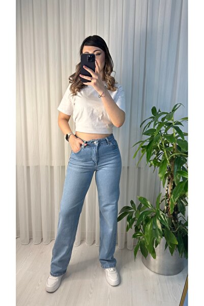 Buz mavisi jeans