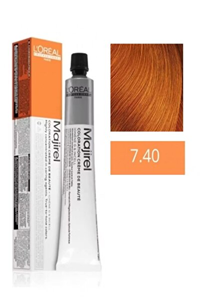L'oreal Professionnel Majirel Saç Boyası 7,40 Kumral Çok Yoğun Bakır 50ml - Y...