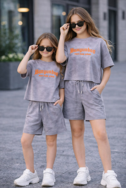 KOKOŞ BEBEK طقم بناتي من قماش المودال - للأعمار من 7 إلى 16 سنة - 31696