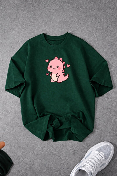 MODARİCH Tricou unisex pentru bărbați/femei DINO, cu imprimeu personalizat, s...