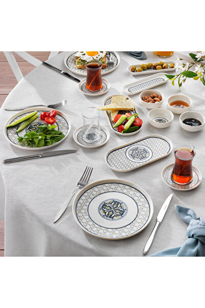 Schafer Evelynn Kahvaltı Takımı 32 Parça-Siyah02