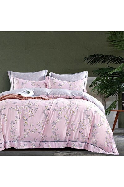 Ferrucci Frochi Pink Multicolor Print Duvet Cover Set King, Double, 6 Piece Set