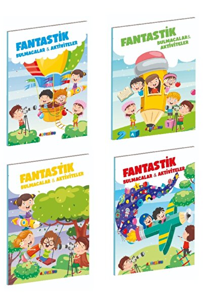 Artenino Fantastic Puzzles and Activities - Book Set of 4
