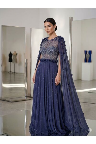 Pyramid masterpieces Long evening dress