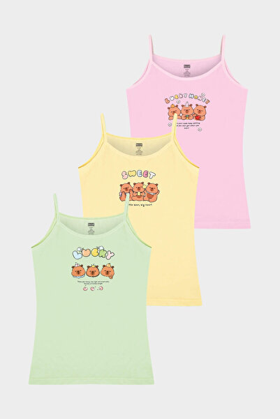 Berrak 5666 قميص رياضي ثلاثي الطبقات للفتيات