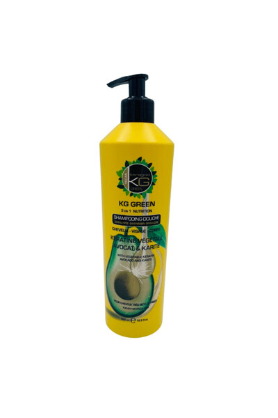 keragold pro Green 3 in 1 Nutrition Shower Shampoo 500 ml