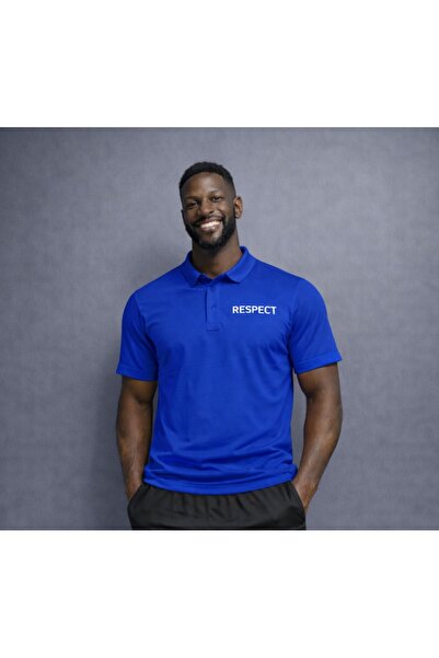 NOFLEN Men's Polo Neck Logo Printed T-Shirt