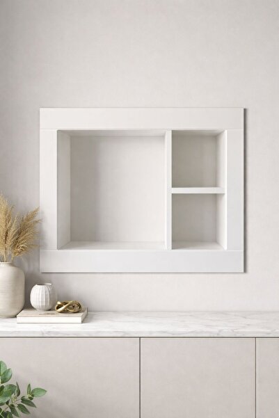 LUXURY Decorative Insulating Air Conditioner Cover with Multiple Shelves and ...