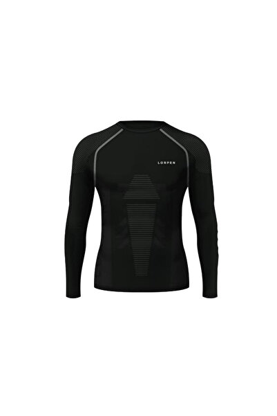 Lorpen Men's Thermal Sweatshirt Munia Black