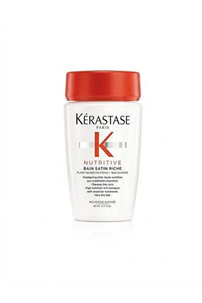 Kerastase شامبو نوتريتيف باين ساتان ريتش للترطيب المكثف 80 مل حجم مناسب للسفر