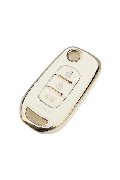 MOZOKO Renault Clio 5 Megane 4 Captur Kadjar Συμβατή χρυσή μεταλλική θήκη κλε...