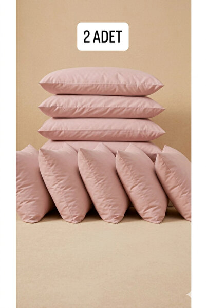 CARYUM Pillowcase with Zipper 2 Pieces Cotton Powder Lining 50X70 cm Liquid P...