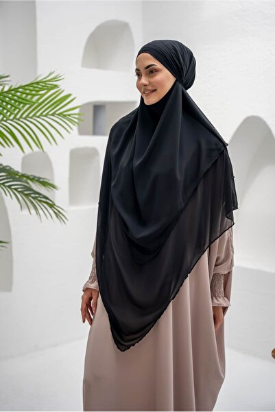 EYMAHCA Delicate Chiffon Souffle Light and Flowy Stylish Hijab for Daily and ...