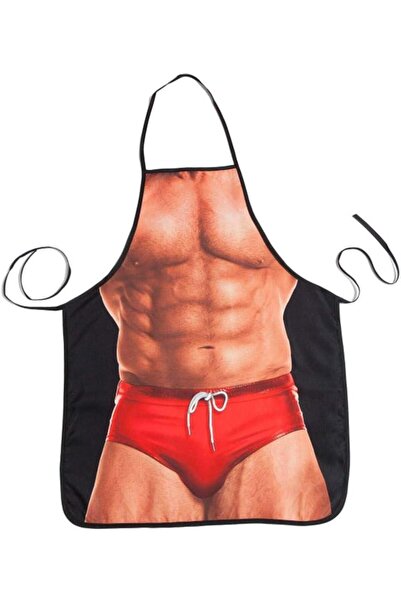 valkyrie مريلة مطبخ مضحكة ثلاثية الأبعاد بنمط رجل عضلي، مريلة طاهي شواء مرحة ...