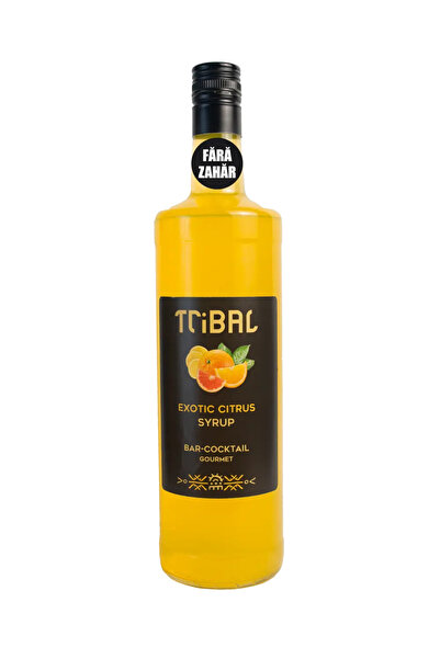 Tribal Coffee TRIBAL EXOTIC CITRUS FRUIT SYRUP WITHOUT SUGAR, 350ml.