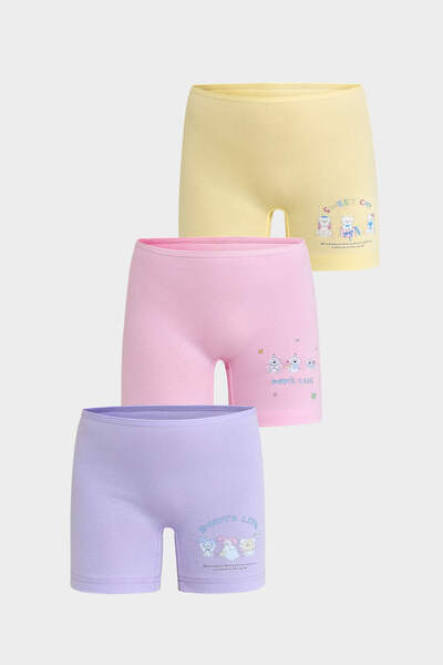 Berrak 5658 بوكسر ثلاثي القطع للفتيات