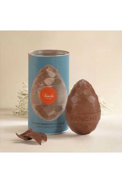 Venchi Ou de ciocolată cu lapte și biscuiți 150 g